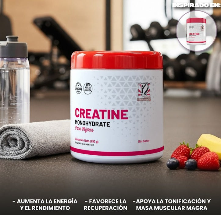 Creatina Monohidratada 250gr - Energía y Rendimiento | Naturalplast